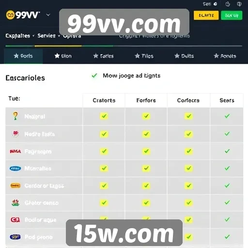 Comparação entre 99vv.com e outras plataformas de jogos