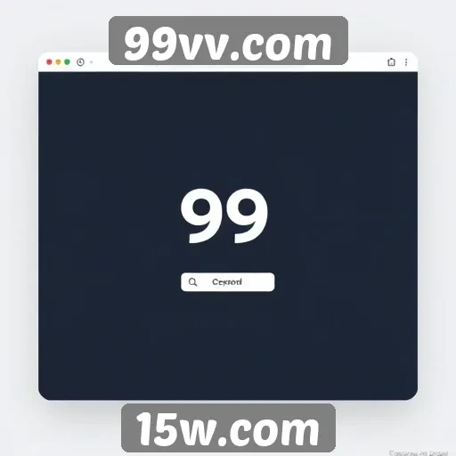 Interface do usuário no 99vv.com é intuitiva