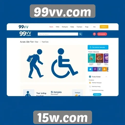 Acessibilidade do site 99vv.com é um diferencial